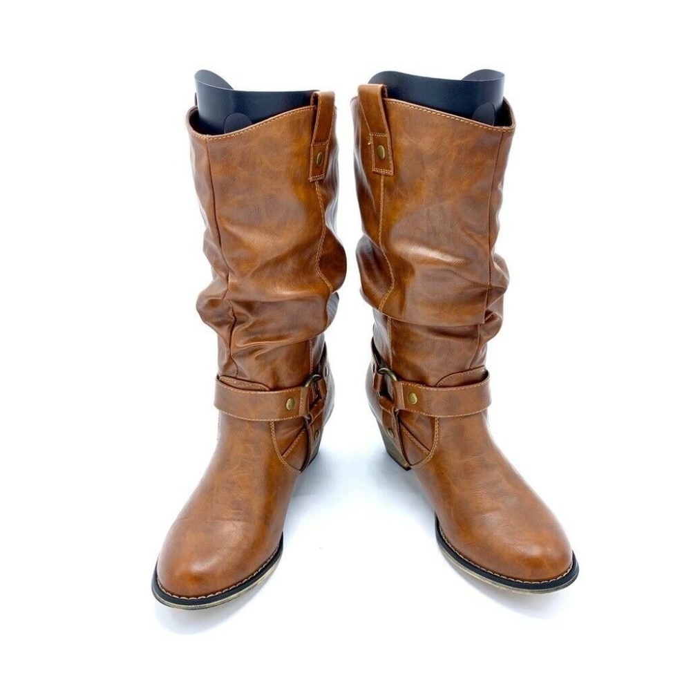 NEW Refresh Wild Western Cowboy Boots size 8.5 - Picture 3 of 8